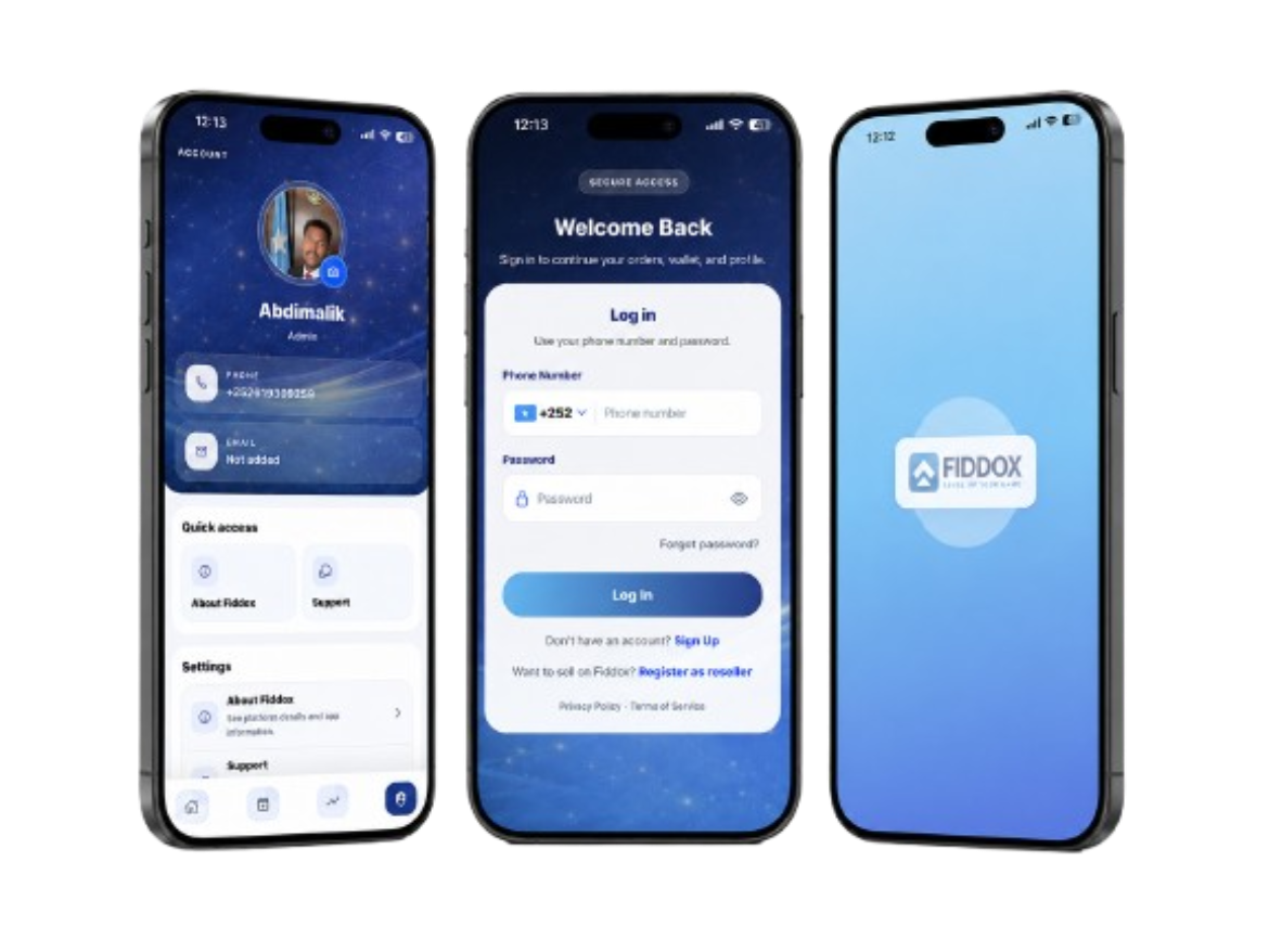 Fiddox App Screenshots